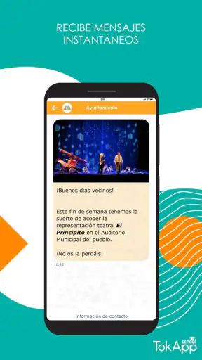 TokApp School: Comunicación screenshot