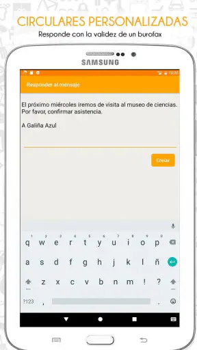 TokApp School: Comunicación screenshot