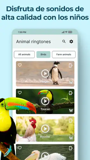 Tonos y Sonidos de Animales screenshot