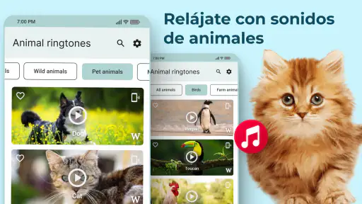 Tonos y Sonidos de Animales screenshot