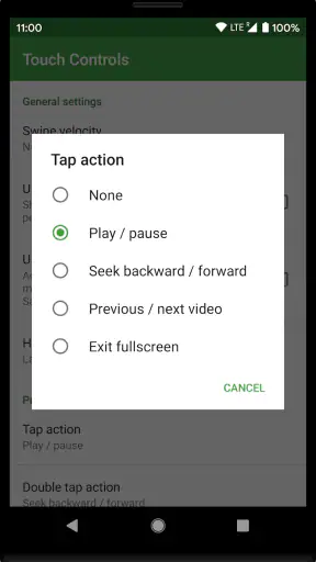 Touch Controls screenshot