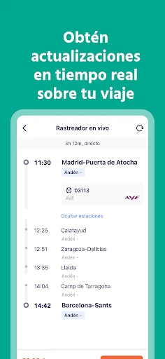 TrainPal - ahorra en trenes screenshot