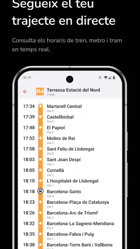 Transporta'm screenshot