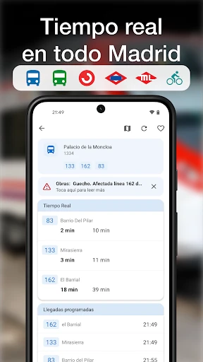 Transporte Madrid - Bus Abono screenshot