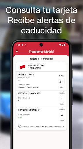 Transporte Madrid - Bus Abono screenshot