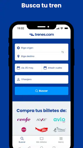 Trenes.com Billetes tren y AVE screenshot