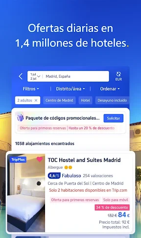Trip.com: Vuelo, Tren y Hotel screenshot