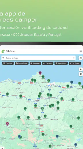 TripStop: Áreas camper screenshot