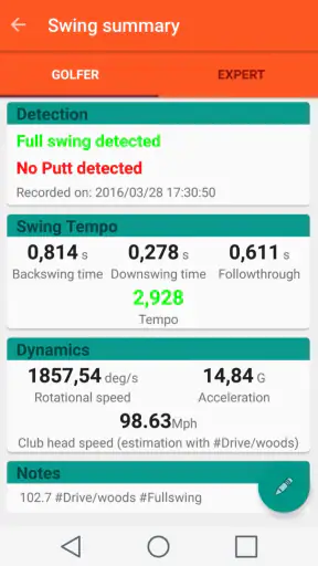 Trueshot Swing Tempo screenshot