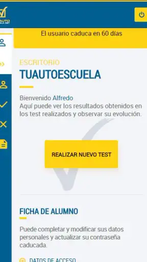 TuAutoescuela.net screenshot