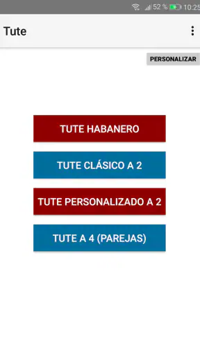 Tute screenshot