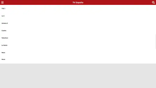TV España - Canales TDT online screenshot