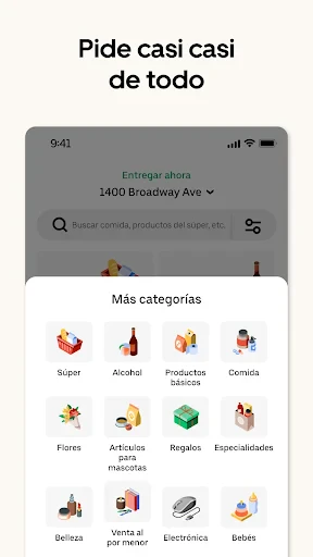 Uber Eats: Comida a domicilio screenshot