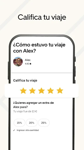 Uber - Viajes en taxi y más screenshot