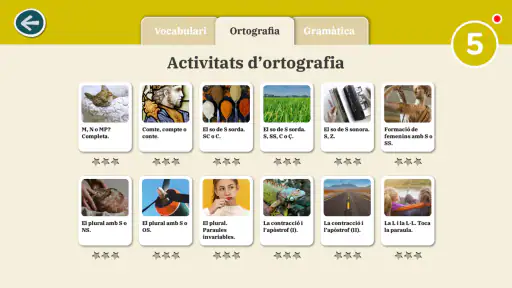 Un món de paraules - Valencià screenshot