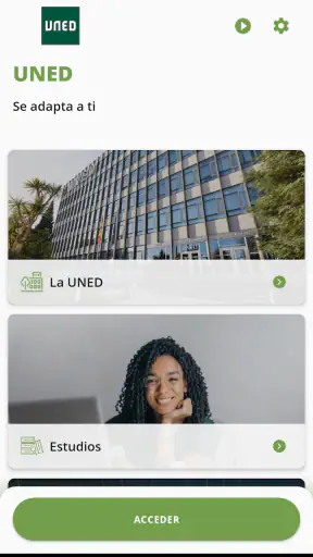 UNED screenshot