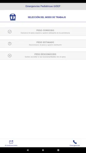 Urgencias Pediatria GIDEP-WEST screenshot