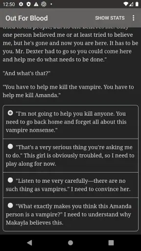 Vampire — Out for Blood screenshot