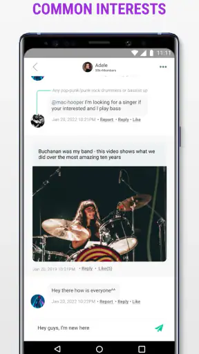Vampr - Find & Meet Musicians screenshot
