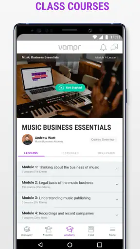 Vampr - Find & Meet Musicians screenshot