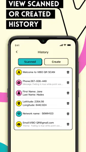 VIBO QR SCAN&Code Maker screenshot