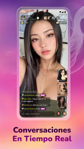 Vibra Livestream Video Llamada screenshot