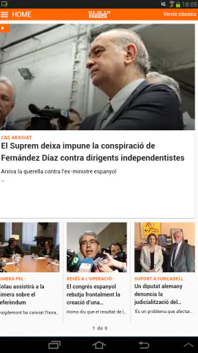 VilaWeb screenshot