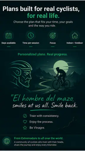VinApp Cycling Training screenshot