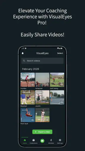 VisualEyes: Video Coaching App screenshot
