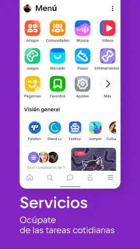 VK: red social, mensajero screenshot