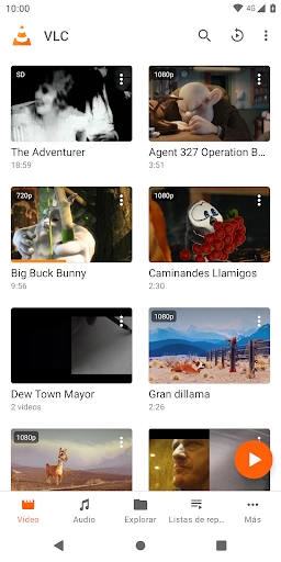 VLC for Android screenshot