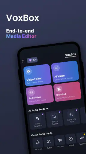 VoxBox:Editor Video y Audio IA screenshot