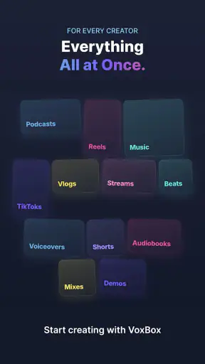 VoxBox:Editor Video y Audio IA screenshot