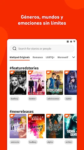 Wattpad - Lee y Escribe screenshot