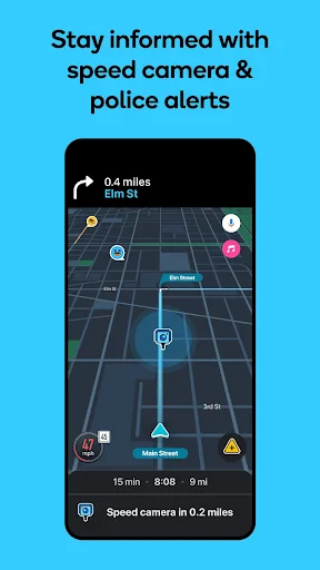 Waze Navegación y Tráfico screenshot