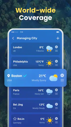 Pronóstico del tiempo screenshot