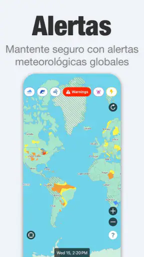 Weathernews El tiempo screenshot