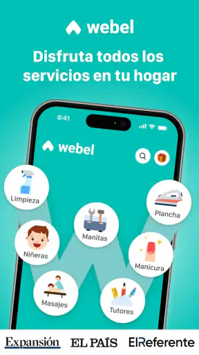 Webel – Servicios a domicilio screenshot