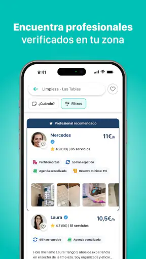 Webel – Servicios a domicilio screenshot