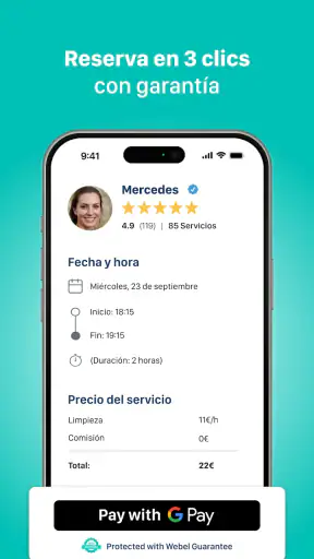 Webel – Servicios a domicilio screenshot
