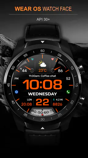 WFP 233 Digital watch face screenshot