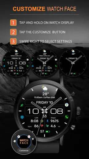WFP 236 Hybrid watch face screenshot
