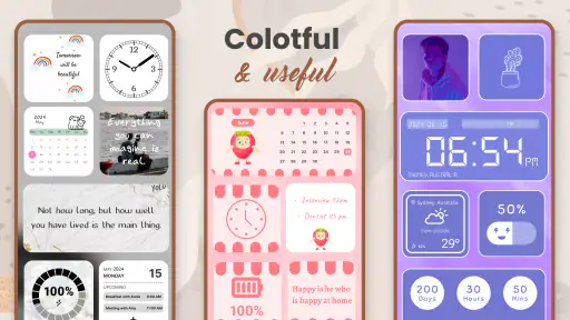 Widgets 2026: Widget y Temas screenshot