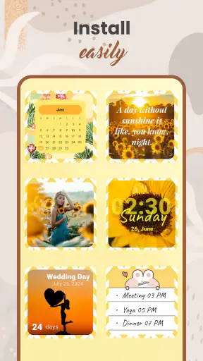 Widgets 2026: Widget y Temas screenshot