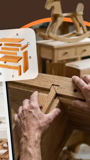 Woodsense: Wood Plans & Guides screenshot
