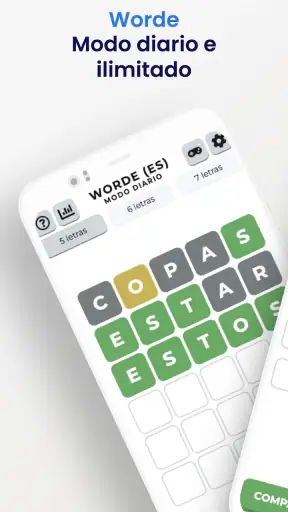 Worde - Diario e ilimitado screenshot
