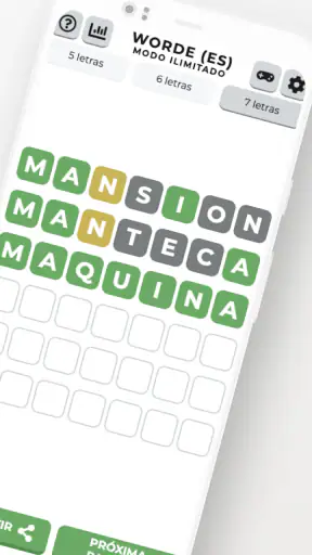 Worde - Diario e ilimitado screenshot