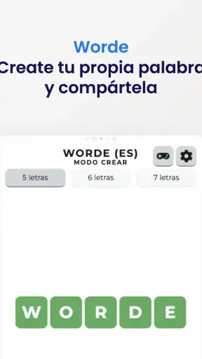 Worde - Diario e ilimitado screenshot