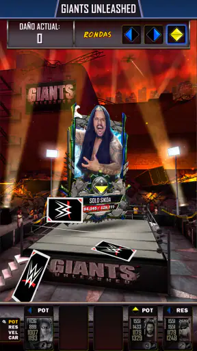 WWE SuperCard: Lucha de cartas screenshot