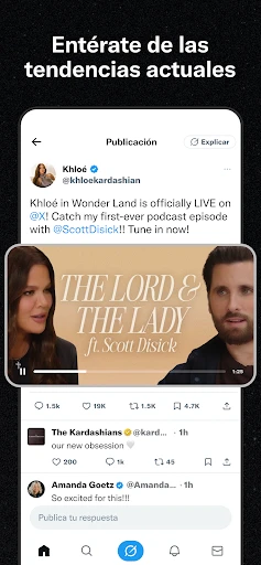 X (Anteriormente Twitter) screenshot